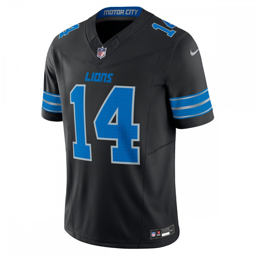 Amon-Ra St. Brown Detroit Lions Nike 2nd Alternate Vapor F.U.S.E. Limited Jersey - Black-Profan Arena